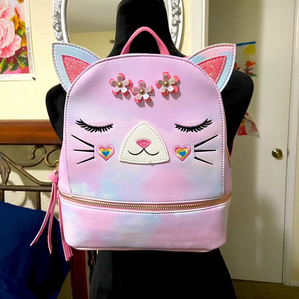 Super cute small cat backpack